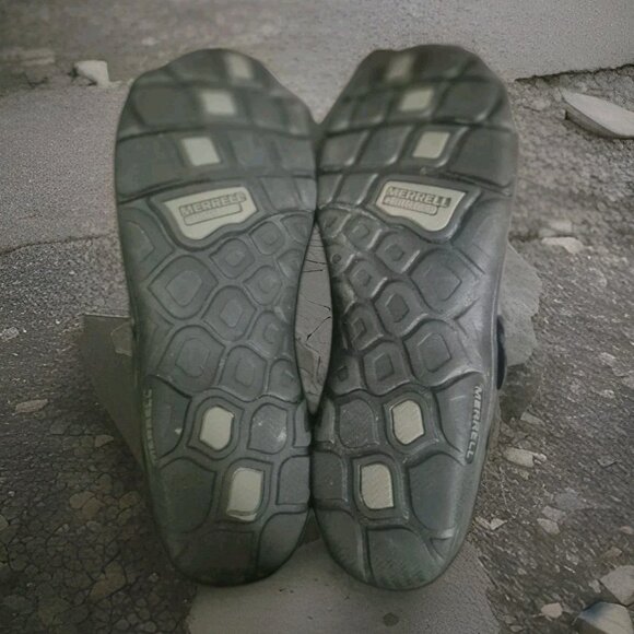 Merrell Dassie Buckle Nubuck Leather Slip-On Comfort Shoes Women's Size 8.5 - Picture 6 of 7